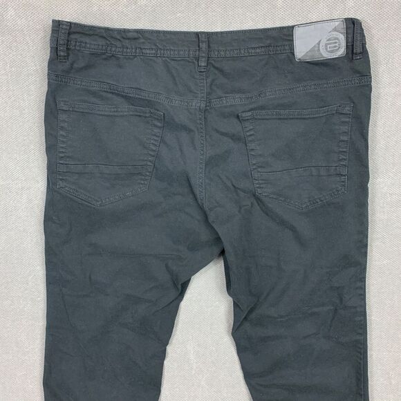 Buffalo David Bitton Archer Jeans Mens Size 38 x 29 Black Slim Stretch Denim - Picture 12 of 13